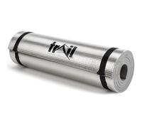 Trail Camping Mat Aluminium Foil Thermal Insulated Roll Pad 7mm Thick Foam (Grey)