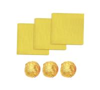 Foil Candy Wrappers,300 PCS Sweet Wrappers Square Chocolate Aluminium Foil Paper for Caramels Chocolate DIY Candy Packaging