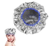 Foil Cap Hair - 2 Side Silver Finish,Heat Hair Deep Conditioning Aluminum Foil Caps, 3 Layer Laminated Sheet, 10x12 Inch Size, 5 Sealed Edge | Hairs Coloring Caps Heat Shower Cap for Women Men Girls