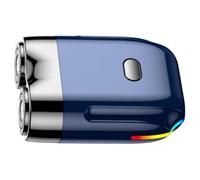 Foil Double Ring Floating Guillotine Wire - Men's Shaver Mini Travel Shaving Tool | Waterproof Body Hair Raffero for Leg, Armpit, Chin, Col