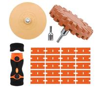 Foil Eraser, Sticker Eraser, Foil Eraser with Adapter, Eraser Disc, Eraser Sticker Remover, Scraper Plastic, Eraser Disc of Films and Adhesive Residue on the Vehicle