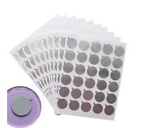 Foil Flow Mouse Stickers Lash Extensions, Eyelash Glue Holder Pallet Sticker | Waterproof Tin Foil Pads for Eyelash Glue,Easy Removal Tool Extension Glue Tools for