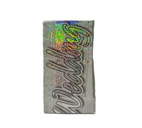 Foil Holographic Silver (25Th) Wedding Anniversary Banner Silver (One Size)