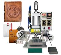 Foil Hot Stamping Machine for Logo Embossing on Leather and Wood, Multi-Function Brass Letters Label Bronzing Tool Set