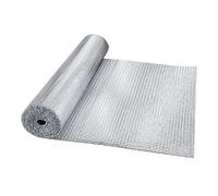 Foil Insulation - 1.72 m, Aluminium Foil | Reflective Bubble Insulation Plate | Double-Sided Radiation Barrier Layer | Waterproof Thermal Insulation for , Motorhomes and Roofs