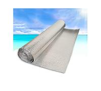 Foil Insulation Roll, Bubble Foil Radiant Barrier Insulation Roll 1M Width Lengths 1-9M Thickness 2-10mm(10mm(thk),1*3M(3m²))
