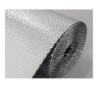 Foil Insulation Roll, Radiator Reflector Panels, Double Foil Bubble Insulation Reflective Foil Waterproo, for Various environments(3.28 x 32.8ft(1 x 10m))