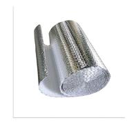 Foil Insulation Roll, Radiator Reflector Panels, Energy-Saving Heat Dissipation, self-Adhesive Double Layer for Windows and Roofs(1X10M/3.28X32.8FT)