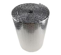 Foil Insulation Roll, Radiator Reflector Panels, for use on Roofs and Windows, Self-Adhesive Insulation(1X10M/3.28X32.8FT)