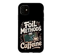 FOIL Methods and Caffeine Algebra Teacher Case for iPhone 11