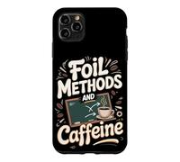 FOIL Methods and Caffeine Algebra Teacher Case for iPhone 11 Pro Max