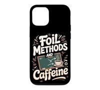 FOIL Methods and Caffeine Algebra Teacher Case for iPhone 12/12 Pro