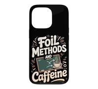 FOIL Methods and Caffeine Algebra Teacher Case for iPhone 13 Pro