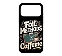 FOIL Methods and Caffeine Algebra Teacher Case for iPhone 17 Pro Max