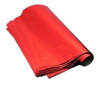 Foil Paper 50pcs Hot Stamping Foil Paper Laminator Laminating Transfer On Elegance Laser Printer Craft 21x29cm A4(Red)