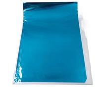 Foil Paper 50Pcs Hot Stamping Foil Paper Laminator Laminating Transfer On Elegance Laser Printer Craft 20x29cm A4(Light Blue)