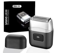 Foil Shaver,Electric Razor for Men with 3 Precision Blades and LED Display,Wet Dry Use & Travel Lock Mini Shavers for Mens,Cordless Rechargeable Shaver,80 min Runtime Close Shaving Electric Shaver Men