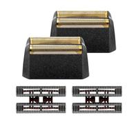 Foil Shaver Replacement Foil Compatible with Wahl 5Star Finale (#8164), 2Pack, Black