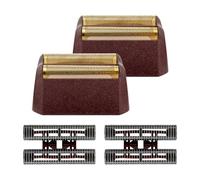 Foil Shaver Replacement Foil Compatible with Wahl 5Star Shaper (#8061-100), 2Pack, Red