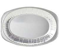 Foil Trays 14 Inch - Sandwich Platter Trays, Ideal for Catering and Events - Durable Serving Platter for Parties and Gatherings, Aluminium foil Trays (Pack of 10)