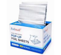 Foilmall Professional Pop-Up Foil Sheets - Extra Heavy Duty Embossed Aluminum Foil for Hair Highlighting, Bleaching & Color - Salon Grade (5” W x 10.75” L, 500 Count (Pack of 1))