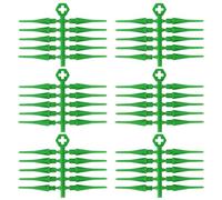 Foilswirl 6 Set (10 Pcs/Set) 2ba Electronic Dart Tips Plastic Dart Tips - Universal Plastic Soft Tip Points (Green)