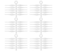 Foilswirl 6 Set (10 Pcs/Set) 2ba Electronic Dart Tips Plastic Dart Tips - Universal Plastic Soft Tip Points(White)