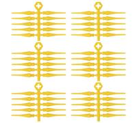 Foilswirl 6 Set (10 Pcs/Set) 2ba Electronic Dart Tips Plastic Dart Tips - Universal Plastic Soft Tip Points(Yellow)