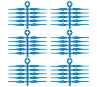 Foilswirl Blue 6 Set (10 Pcs/Set) Blue 2ba Electronic Dart Tips Plastic Dart Tips - Universal Plastic Soft Tip Points