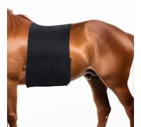 Foilswirl Horse Belly Guard Body Bandage Wrap 14 x 75 Inches Elastic Horse Protective Belly Guard Spur Mark Protector Cover Skin Protector for Anti Rub and Chafe Girth Protection