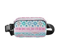 Foiosoh Ethnic Style Tree Cute Fanny Pack Waist Bag for Women Men Small Sling Chest Bag with Adjustable Strap for Travel Running Hiking, white, One Size