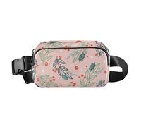 Foiosoh Fruit Pattern Fashion Crossbody Bag Waist Packs for Men Women Large Capacity Bum Bag Belt with Adjustable Strap for Travel Vacation Running, Fruit Pattern, One Size