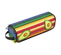 Foiosoh Hot Hair Tools Travel Bag with Heat Resistant Pad Removable Hair Styling Accessories Organizer for Hot Tools Curling Iron Flat Irons Hair Volumizer Styler, Mexican Style Avocado Colorful