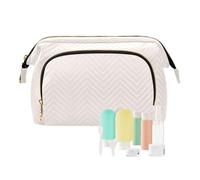 Foiosoh Palegreen Toiletry Bags Lightweight Large Capacity Travel Cosmetic Bag Change Purse for Card Key Organizer, SeaShell, One Size, Cartoon
