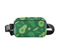 Foiosoh Tropical Fruit Stylish Waist Pack Waist Pack for Women Men Water Resistant Shoulder Bag with Adjustable Strap for Travel Shopping Running, Tropical Fruit, 1 Size, Tropical Fruit, 1 size