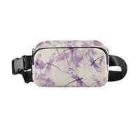 Foiosoh Watercolour Dragonfly Cute Crossbody Bag Waist Packs for Men Women Small Croose Body Purse with Adjustable Strap for Workout Running Hiking, Watercolour Dragonfly, One Size
