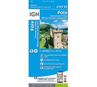 Foix / Tarascon-sur-Ariège / PNR Pyrénées Ariégeoises: 2147ET (TOP 25)
