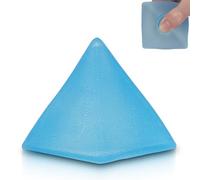 Foixaxy Pyramid Squishy Toy Mystical Triangle Slow-Rise (BLUE)