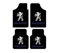 FOKAI 4 Pcs Rubber Car Mats Set, for PEUGEOT 2008 2014-2019 Automotive interior decoration parts