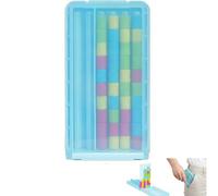 Fokayo Mini Color Stack Challenge - Portable Brain Teaser Travel Game with 40 Color Rings, Compact Stack and Sort Colors Ring Challenge, Perfect Fun Gift for Focus and Logic Training (1pc)