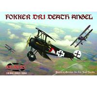 Fokker DR.1 Death Angel with Trading Card (Piloted by German Ave Ltn. Josef Jaco