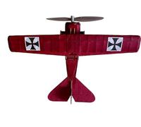 Fokker DVIII, Flying Razor Monoplane Model Airplane kit, WW1, Rubber Powered Stick and Tissue Wooden Construction History Gift. Free Flight, Classic, Old Fashioned Fokker D8