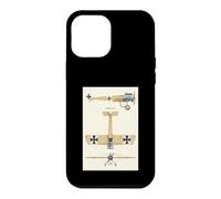 Fokker E.III Eindecker German WWI Aircraft Diagram Case for iPhone 12 Pro Max
