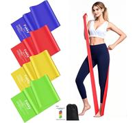 Fokky 2M Resistance Bands Exercise Band with 4 Different Resistance Levels