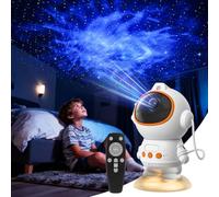Fokky Astronaut Space Projector, LED Star & Galaxy Projector with Remote Control, Adjustable Speed and Brightness Night Light, Lava Lamp Led Lights for Teen Girl Gifts for Teen Boys Gifts for Women