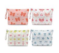 Fokongna Reusable Waterproof Wet Bags 4 Pack, Leak Resistant Dry Wet Separation Organizer for Swim Wear Beach Towels Gym Clothes Travel Essentials