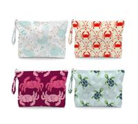 Fokongna Wet Bag, 4 Pack Multi-Layer Leak Resistant Reusable Waterproof Dry Wet Pouch for Sports Training Travel Business Trip Cosmetic Storage
