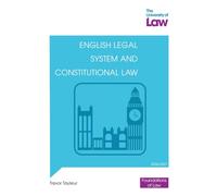 FOL - English Legal System & Constitutional Law 3e (Foundations of Law)