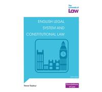 FOL - English System & Constitutional Law 2e