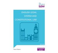 FOL - English System & Constitutional Law 2e (Foundations of Law)
